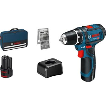 Cordless Drill/Driver GSR 12V-15 2x2.0 BOSCH 060186810H