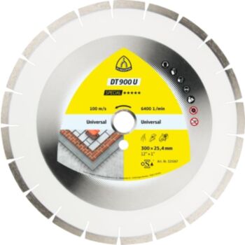 Teemantlõikeketas 400x3.6x25.4 SPECIAL DT900U KLINGSPOR 349246