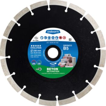 Teemantlõikeketas  600x4.0x25.4 B5 evolution OSBORN/DRONCO 4605616100