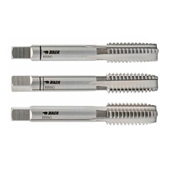 Käsikierretappi M33.0x3.50x125 HSS-G set 3pcs. 110301039 BAER