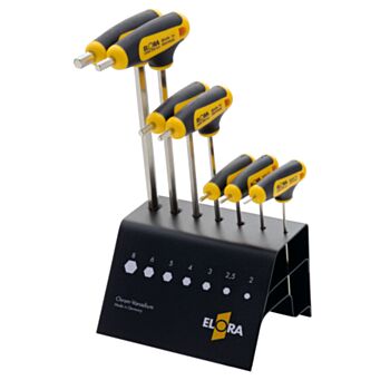 T-kruvits kuuskant komplekt 2-2.5-3-4-5-6-8  7tk. No.159SW ELORA