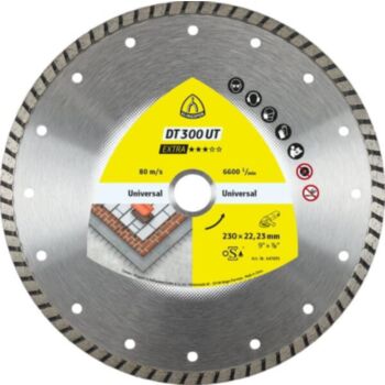 Алмазный отрезной диск 125x1.9x22 EXTRA DT300 UT KLINGSPOR 325354