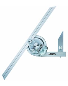 Universal protractor 300/150mm inox INSIZE 2372-360
