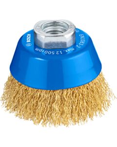 Stiepļu suka  70 M14x2  0.30mm gofrēta misiņa stieple BOSCH 1608614020