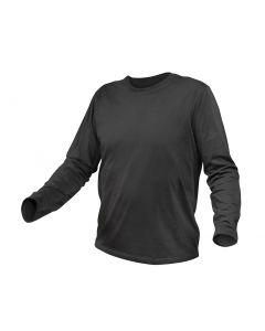 ILM T-shirt, long sleeve, cotton graphite 48 HT5K420-S HÖGERT
