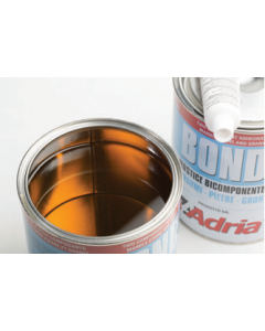 Transparent liquid polyester mastics for gluing 4L (classic "honey") Adria 03001110