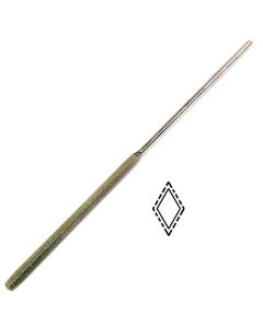 Rhombus needle file L=140mm STELLA BIANCA 020DC2140