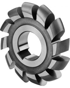 Half circle milling cutter CONVEX R12.0 x100x24x32 mm z=12 HSS 810070.120 DIN856 ZPS