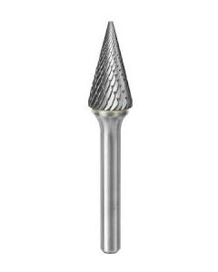 Jyrsinterä SKM Cone 12.7x22.0x6.0 Diamond Cut Tungsten Carbide L=71mm M61222-8 PROCUT