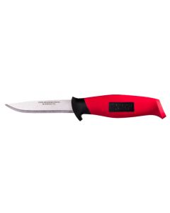 Craftman’s knife RED 100/220mm Rubber handle LINDBLOMS