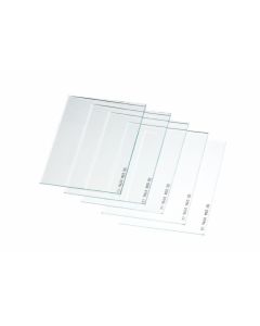 Colourless glass 105x50 TRAFIMET