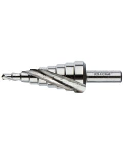 Step drill  4.0-12.0x6.0mm HSS spiraal BOHRCRAFT 17630300001