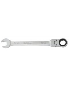 Combination spanner with joint-ring ratchet 14 mm No.204-R14 ELORA