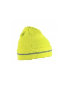 ISEN knitted cap yellow one size 57-61cm HT5K475 HÖGERT